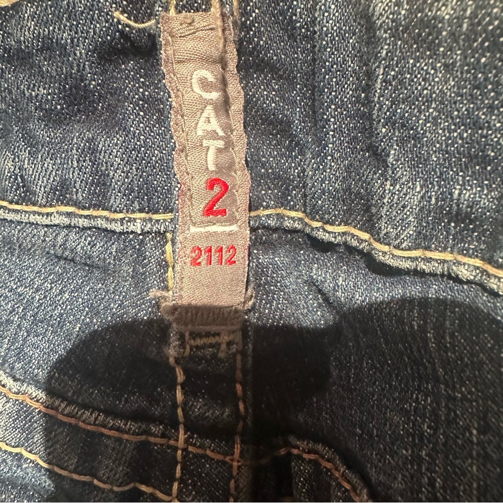 Ariat FR Dark Blue Boot Cut Jeans - Picture 4 of 6